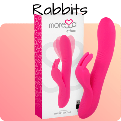 Vibradores rabbit doble estimulación - juguetes punto G y clítoris