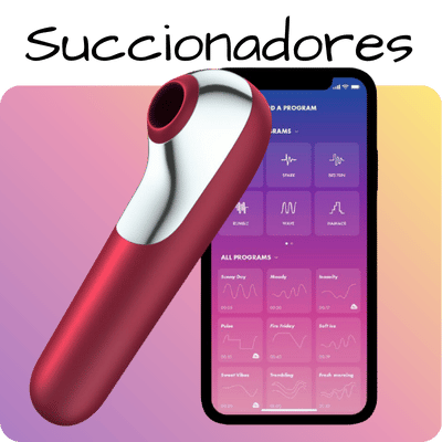 Succionadores de clítoris con control por app