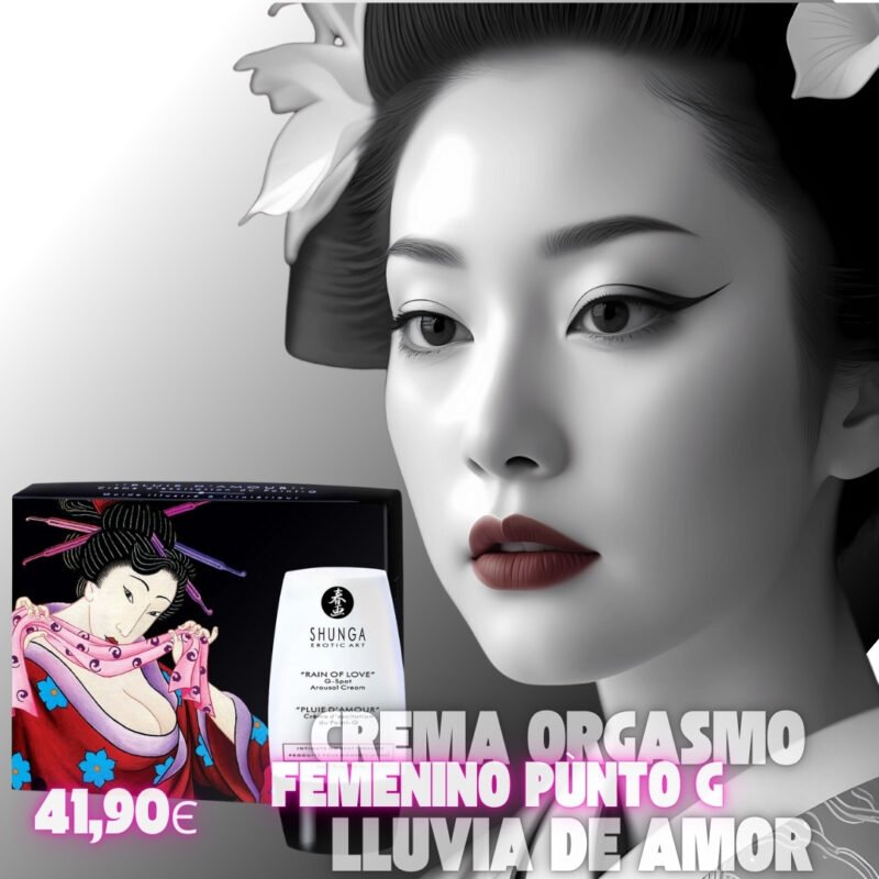 Crema estimulante Punto G Shunga Lluvia de Amor 30ml
