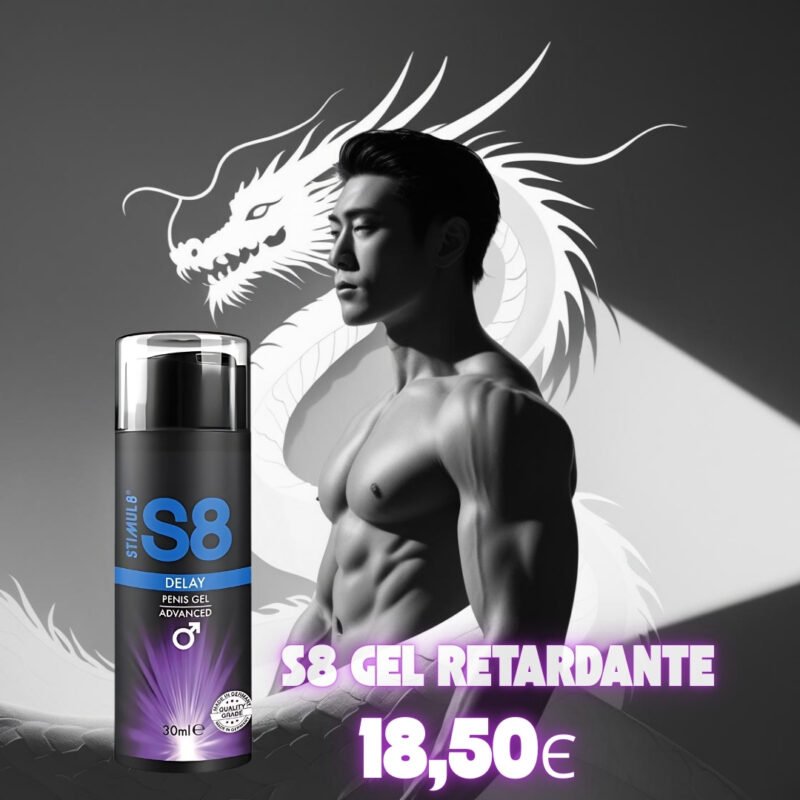 Gel retardante masculino Stimul8 S8 Delay 30ml