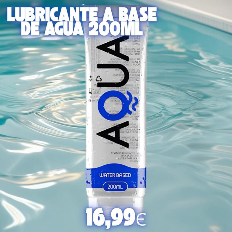 Lubricante a base de agua 200ml Aqua Quality – hidratación y placer natural
