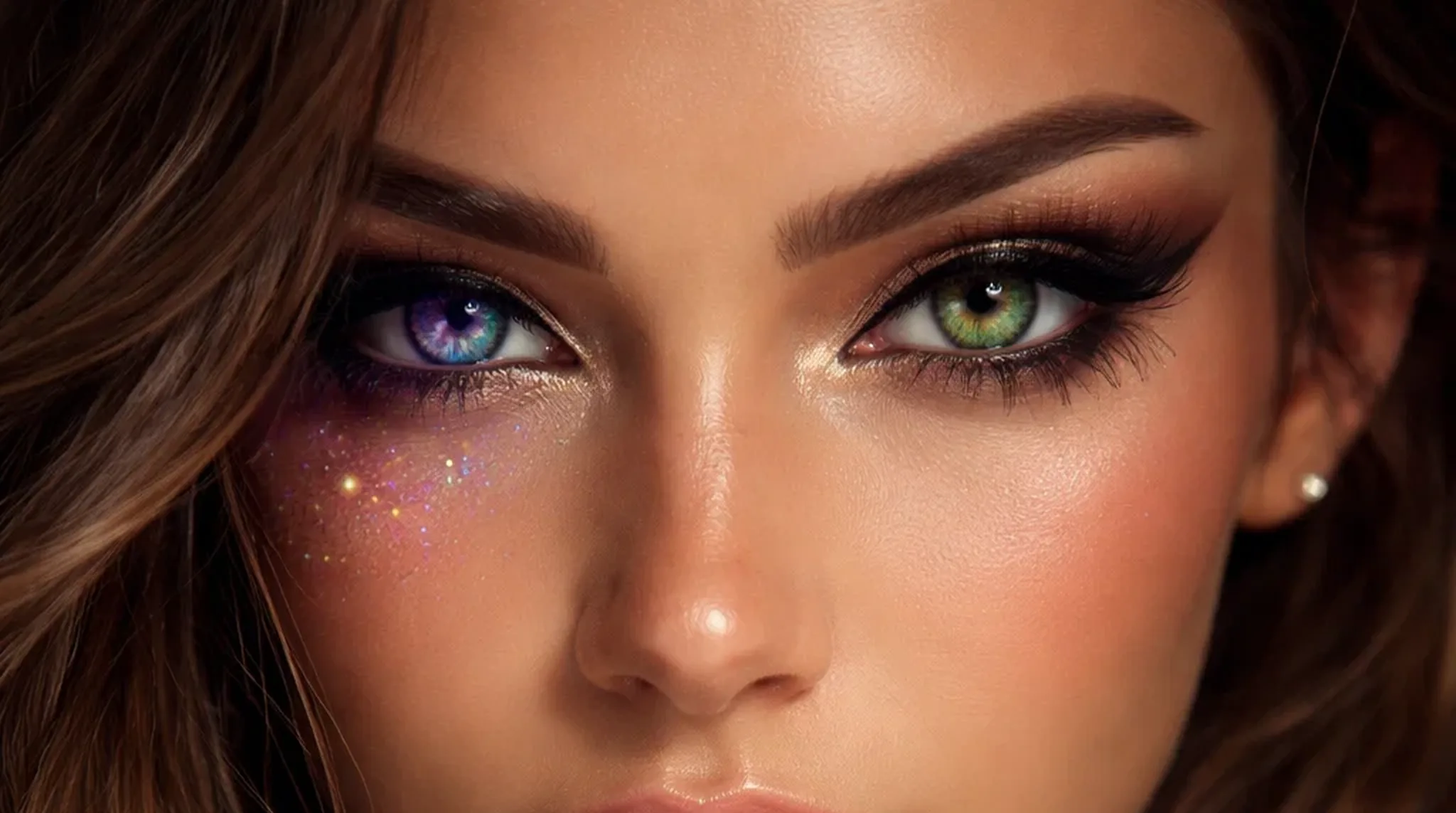 Conexión visual profunda en pareja