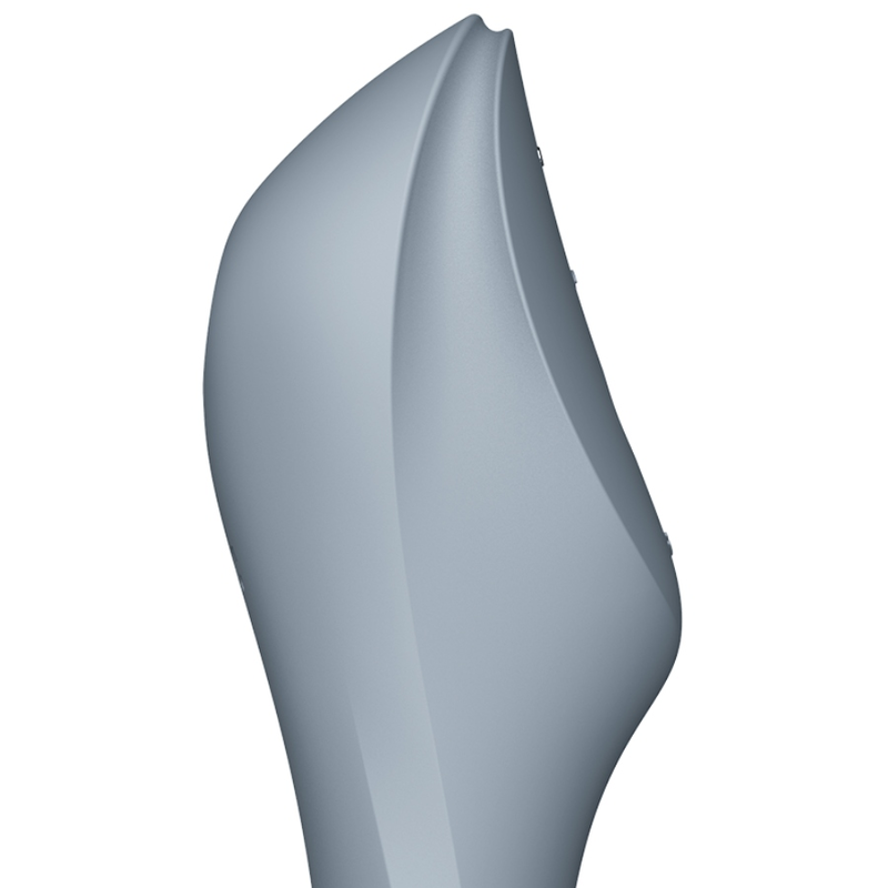 SATISFYER - CURVY TRINITY 3 ESTIMULADOR Y VIBRADOR GRIS - Imagen 2