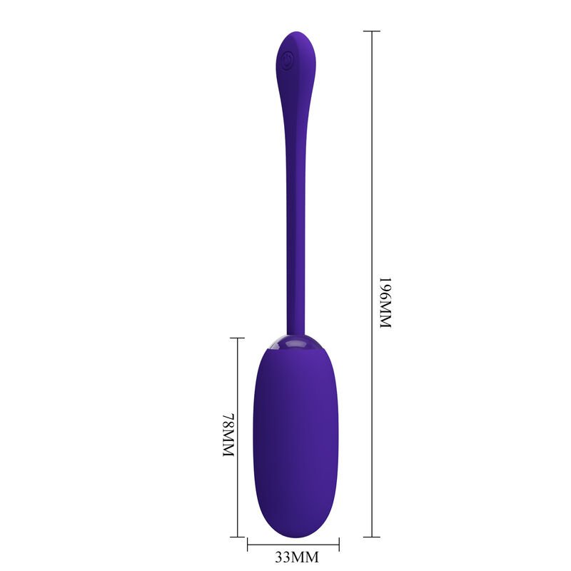 JULIUS HUEVO VIBRADOR IMPERMEBLE RECARGABLE LILA - Imagen 6