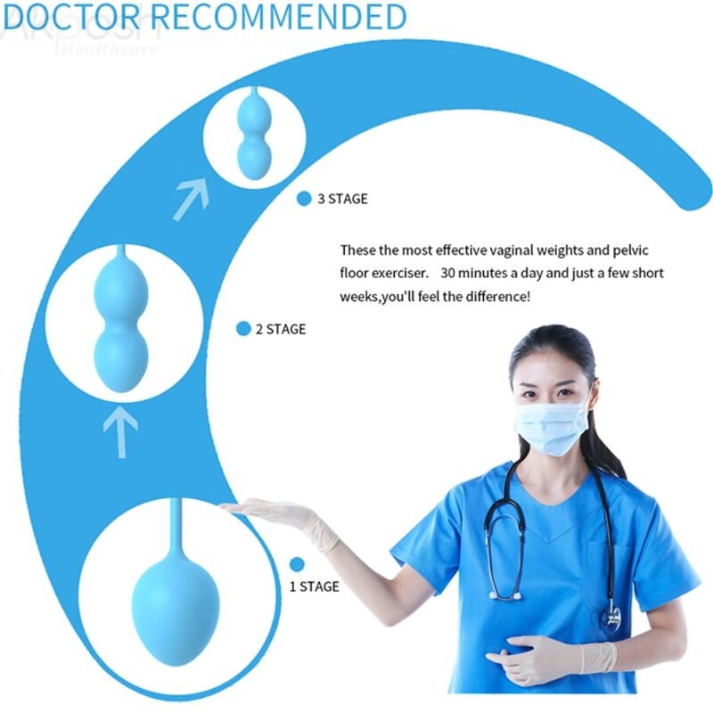 ARMONY - ANABIOSIS PESAS VAGINALES 3 NIVELES AZUL - Imagen 7