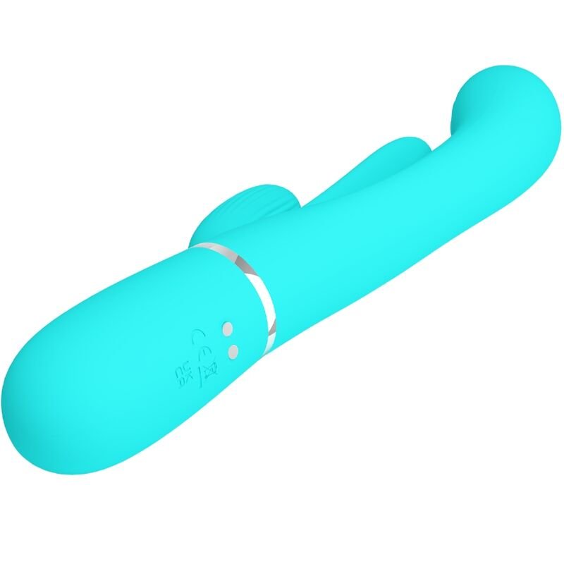 PRETTY LOVE - SHANIA TRIPLE VIBRADOR RABBIT MULTIFUNCIÓN 3 EN 1 - Imagen 6