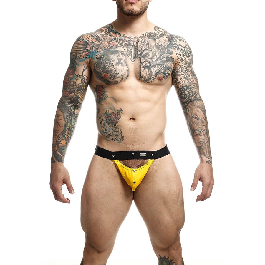 MOB - DNGEON JOCKSTRAP DEPORTISTA AMARILLO TALLA ÚNICA