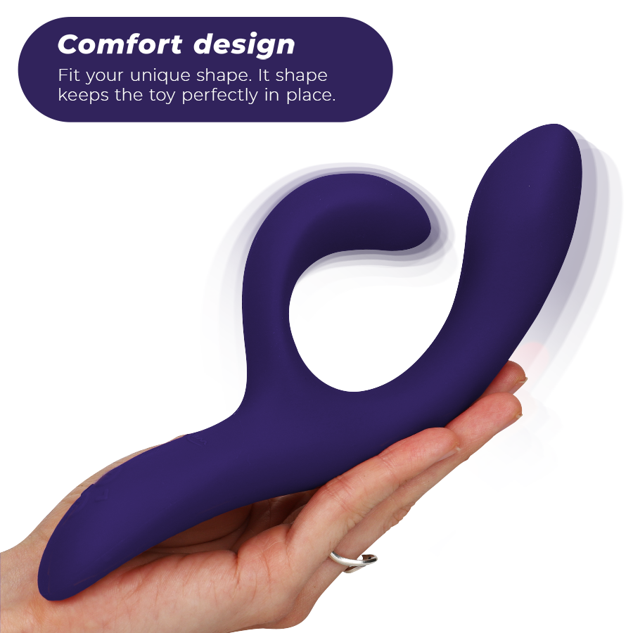 WE-VIBE - NOVA 3 VIBRADOR RABBIT AZUL MEDIANOCHE - Imagen 4