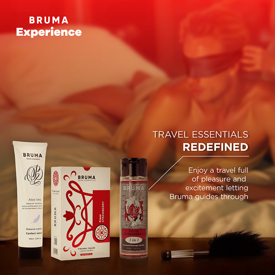 BRUMA XPERIENCE - KIT TENTACIÓN DULCE FRESA VIBRO-ORGÁSMICA - Imagen 3
