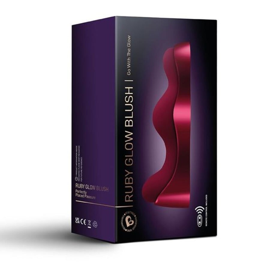 ROCKS- OFF - RUBY GLOW BLUSH VIBRADOR G-SPOT ROJO - Imagen 10