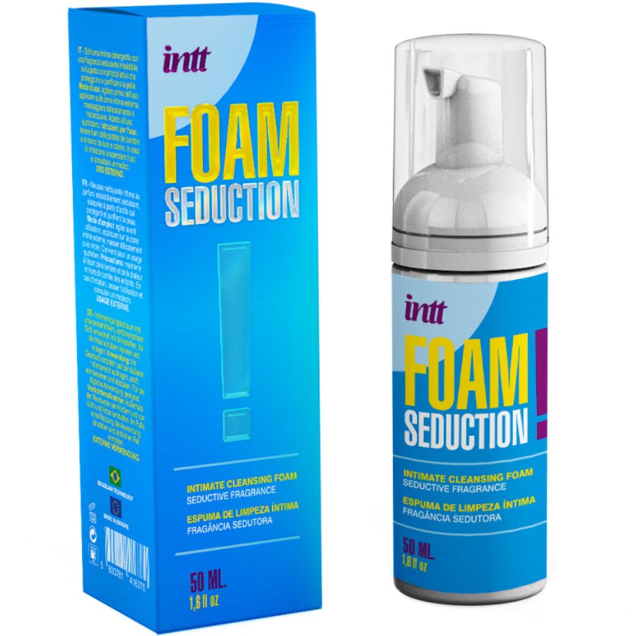 INTT RELEASES - FOAM SEDUCTION ESPUMA LIMPIADORA ÍNTIMA 50 ML - Imagen 3