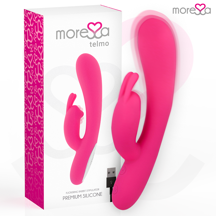 MORESSA - TELMO TICKLING CLITORIAL PREMIUM SILICONE RECARGABLE