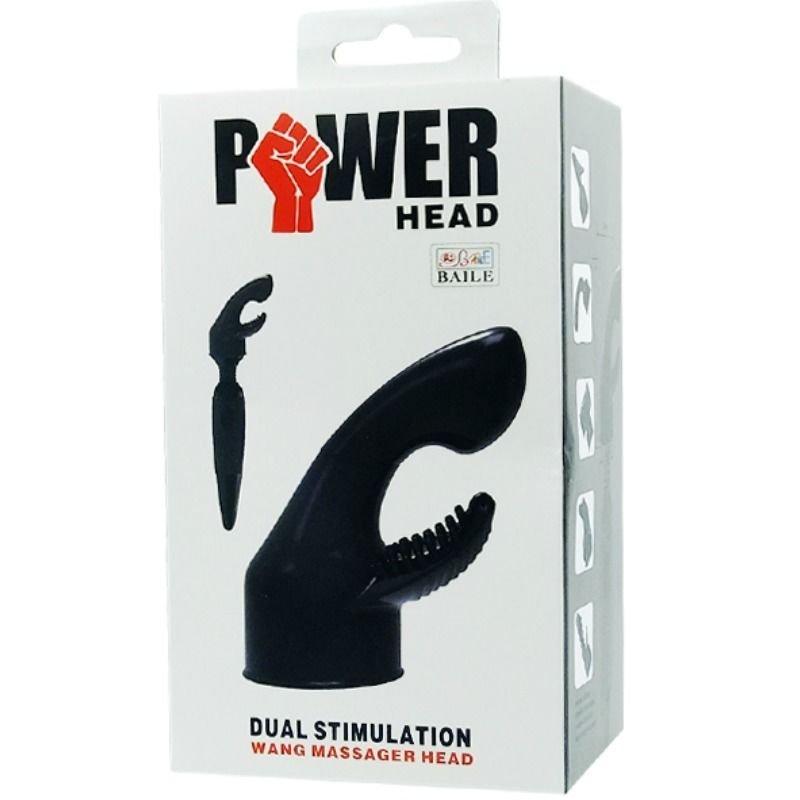 BAILE - POWER HEAD CABEZAL INTERCAMBIALE PARA MASAJEADOR ESTIMULACION PUNTO G Y CLITORIS - Imagen 6