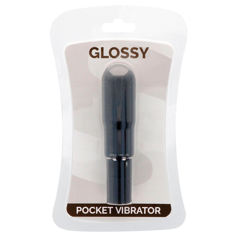 GLOSSY - POCKET VIBRADOR NEGRO - Imagen 3