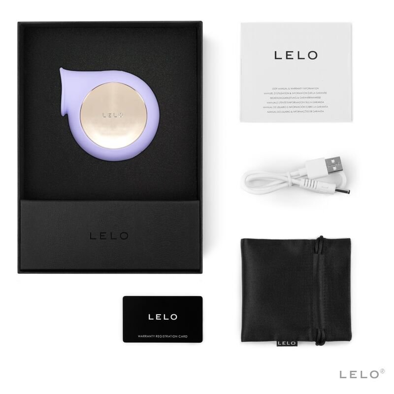 LELO - SILA ESTIMULADOR POR ONDAS DE CLITORIS LILA - Imagen 2